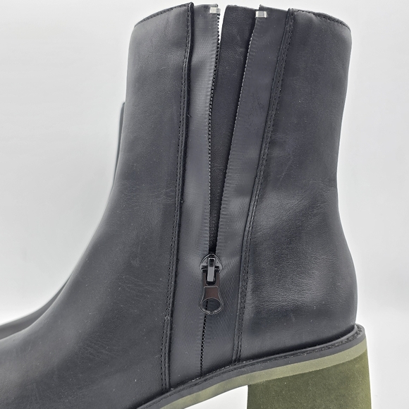 Sanctuary Primetime Leather High Heel Booties, Black, Size 8 - Picture 6 of 16